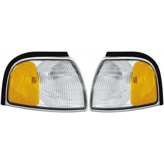 CarLights360: For Mazda B2300 Turn Signal Light 1998 1999 2000 Pair Driver and Passenger Side | MA2520112   MA2521112