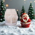 thumbnail image 5 of Santa Molds Castings Molds Christmas Silicone Moulds Epoxy Resin Molds Elks Molds Plasters Molds, 5 of 9