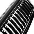 thumbnail image 3 of DNA Motoring GRF-OH-008-T3 For 2009 to 2012 Dodge Ram 1500 Glossy Badgeless Vertical Slat Fence Style Front Bumper Grille Grill 10 11, 3 of 6