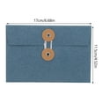 thumbnail image 2 of 10 bolsillos de papel vintage, prácticos sobres creativos para guardar postales., 2 of 7