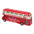 thumbnail image 3 of Bus Toy, 1:90 Safe Bus Toy With Light, Electric Bus Toy, Exquisite Workmanship For Collection Decoration Red, 3 of 8