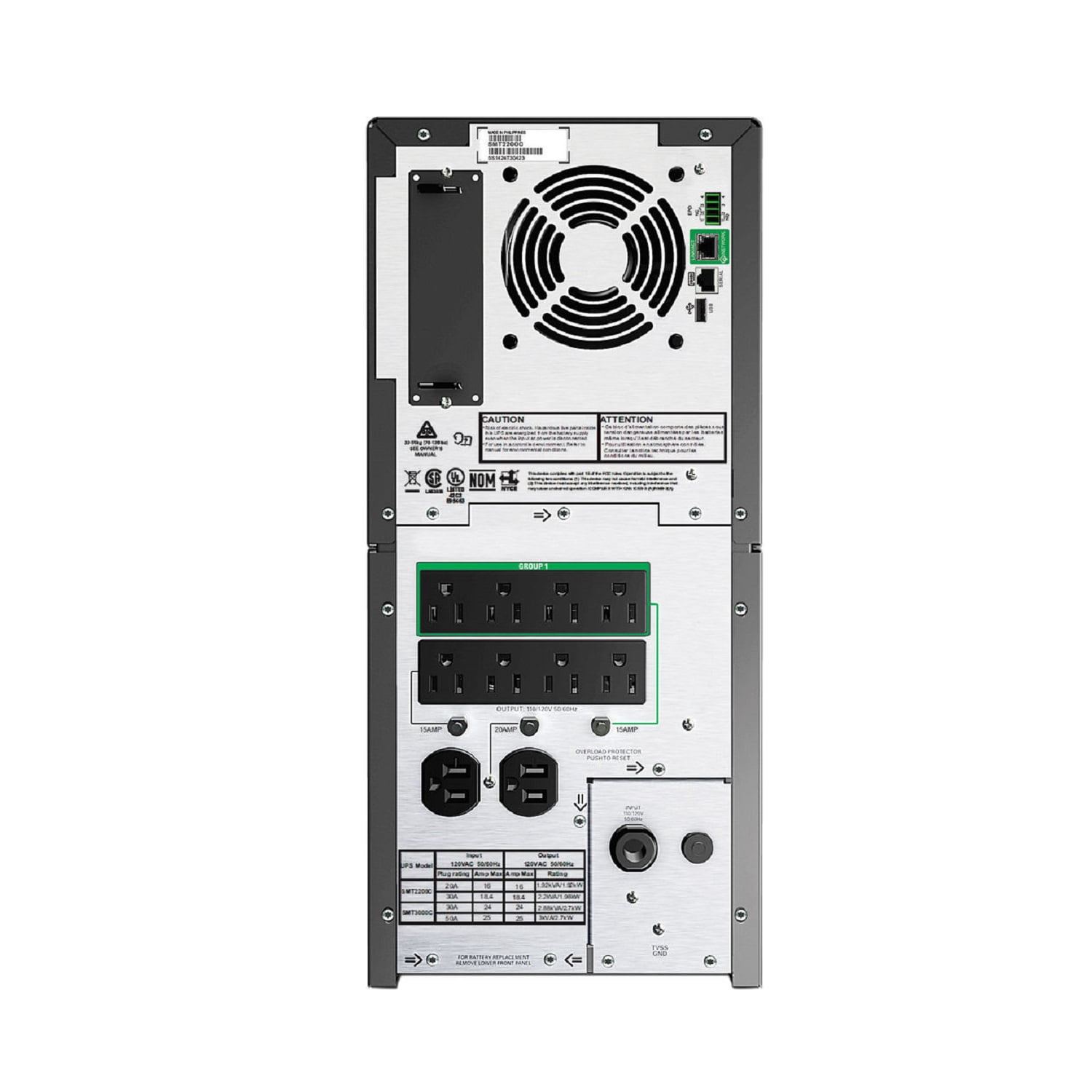 APC 2200VA Smart-UPS with SmartConnect, Pure Sine Wave UPS Battery Backup & Surge Protection (SMT2200C)