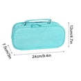 thumbnail image 2 of Ohmyroo High-Capacity 3-Pocket Stationery Pouch with Secure Zippers, 2 of 6