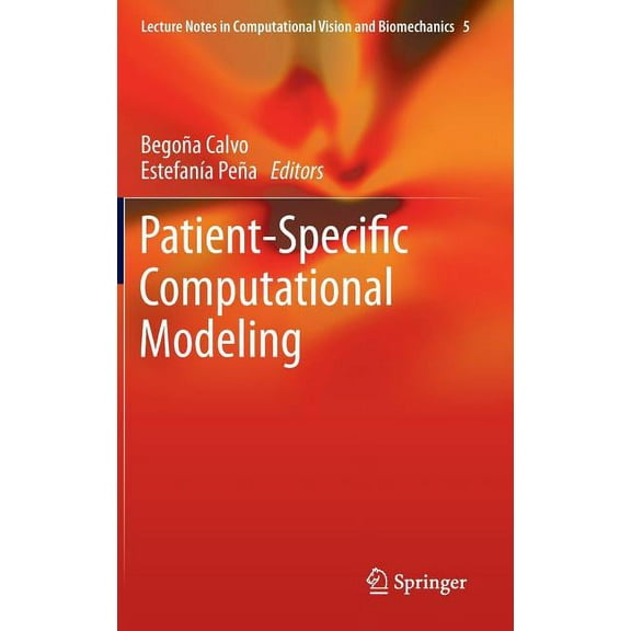 Lecture Notes in Computational Vision an Patient-Specific Computational Modeling, Book 5, (Hardcover)
