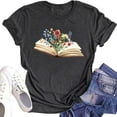thumbnail image 4 of WEAIXIMIUNG T-Shirt Imprimé à Manches Courtes et Col Rond pour Femmes de la Saint-Valentin, 4 of 4