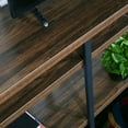 thumbnail image 3 of Davee Furniture Modern  70" TV Stand with Engineer Wood ,Antigue Wood Shelves Finish, 3 of 7