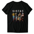 thumbnail image 4 of DPTALR SISTAS Summer Womens O-neck Tops Loose Printing T-Shirts Short Sleeve, 4 of 9