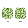 thumbnail image 5 of Lsque Broccoli 3 Printed Women's Running Shorts with Liner Pockets,Elastic Quick Dry Workout Athletic Gym Yoga Shorts,Womens High Waist Shorts-XX-Large, 5 of 9