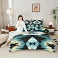 thumbnail image 4 of Castle Fairy Teens Tribal Aztec Queen Comforter Set,Bohemian Theme Bedding Comforter Set, 4 of 8