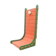 thumbnail image 4 of Cat Scratch Post Mollining Claw L en forma de suministros para mascotas presenta accesorios de animales almohadilla de cartón interactiva de toy , naranja, 4 of 8