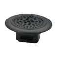 thumbnail image 1 of Marco protector para altavoz de techo de coche, fácil de instalar, micrófono tipo domo para techo de coche Convexo negro, 1 of 9
