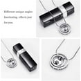 thumbnail image 4 of Circle of Life Pet Cremation Jewelry for Ashes of Dog/Cat Funeral Keepsake Urn Necklace Paw Print Heart Memorial Necklace, 4 of 7