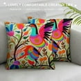 thumbnail image 3 of JEUXUS  Mexican Handmade Pillow Cover Authentic Otomi Tenango, 3 of 5