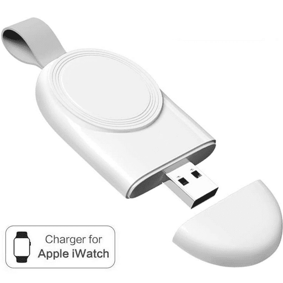 Chargeur de Montre, Chargeur Sans Fil Portable Magnétique iWatch Compatible pour Apple Watch Série 4/ 3/ 2/ 1