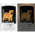 thumbnail image 2 of Caroline's Treasures SS8488CNL Starry Night Chow Chow Ceramic Night Light, 6x4x3", multicolor, 2 of 2