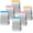 6, variant on Bag Clips for Food, 6 Pack Metal Chip Clips with Colored Silicone, Heavy Duty Chip Clip with Air Tight Seal, Stainless Steel Clamp for Kitchen, Office, Tool Room
