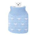 thumbnail image 4 of Bolsa de agua para terapia de calor y frío, bolsa de agua de silicona suave para agua caliente Bolsa de agua caliente Valor inmejorable, 4 of 8