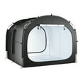 thumbnail image 2 of KFFKFF Bicycle Shelter, Accommodates 5 Bicycles, Roomy Outdoor Bicycle Shelter with Air Circulation Window, Water-Resistant Simple Setup Bicycle Shelter with Robust Fiberglass & Double Zippers, 2 of 9