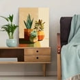 thumbnail image 5 of Potted Plants Canvas Print, Suitable for Living Room, Bedroom, Office, Kitchen, Dining Room, Hallway, Cafe, Bookstore Decor, 5 of 8