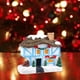 thumbnail image 4 of Adornos en miniatura de Navidad con luz, jardín de hadas, adornos en miniatura encantadores, pequeña Villa de Navidad, casa, ños perfecl  Casa de miniaturas de resina, 4 of 7