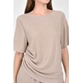 thumbnail image 4 of Conjunto con drapeado asimetrico Roman Fashion /Juvenil, 4379 (Beige) beige M, 4 of 4