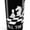 Black, variant on Funny Chess 20 oz Stainless Steel Travel Tumbler Double-Wall Insulated with Clear Lid