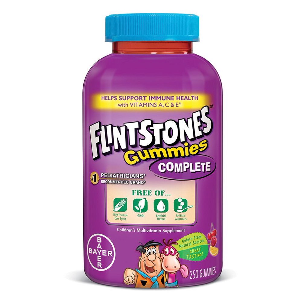 Product of Flintstones Gummies Complete Children's Multivitamin, 250 ct.