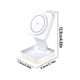 thumbnail image 3 of Cargador inalámbrico plegable, 15W, magnético, 3 en 1, luz LED, Blanco, 3 of 7