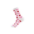 thumbnail image 4 of Women's Valentine's Mid Length Knitted Socks for Men Heart Print Crew Socks Multicolor Free Size, 4 of 5