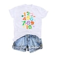 thumbnail image 4 of T-shirt Garçon à Col Rond, Hauts Graphiques, T-Shirts, T-Shirts Décontractés pour Filles, T-Shirts 5-6 Ans, 4 of 4
