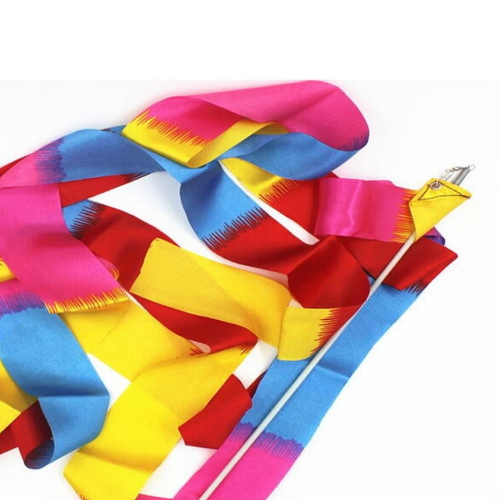 4m Gym Art Dance Design Ribbon Ballet Twirling Stick Gymnastics Color H1PS 01 
