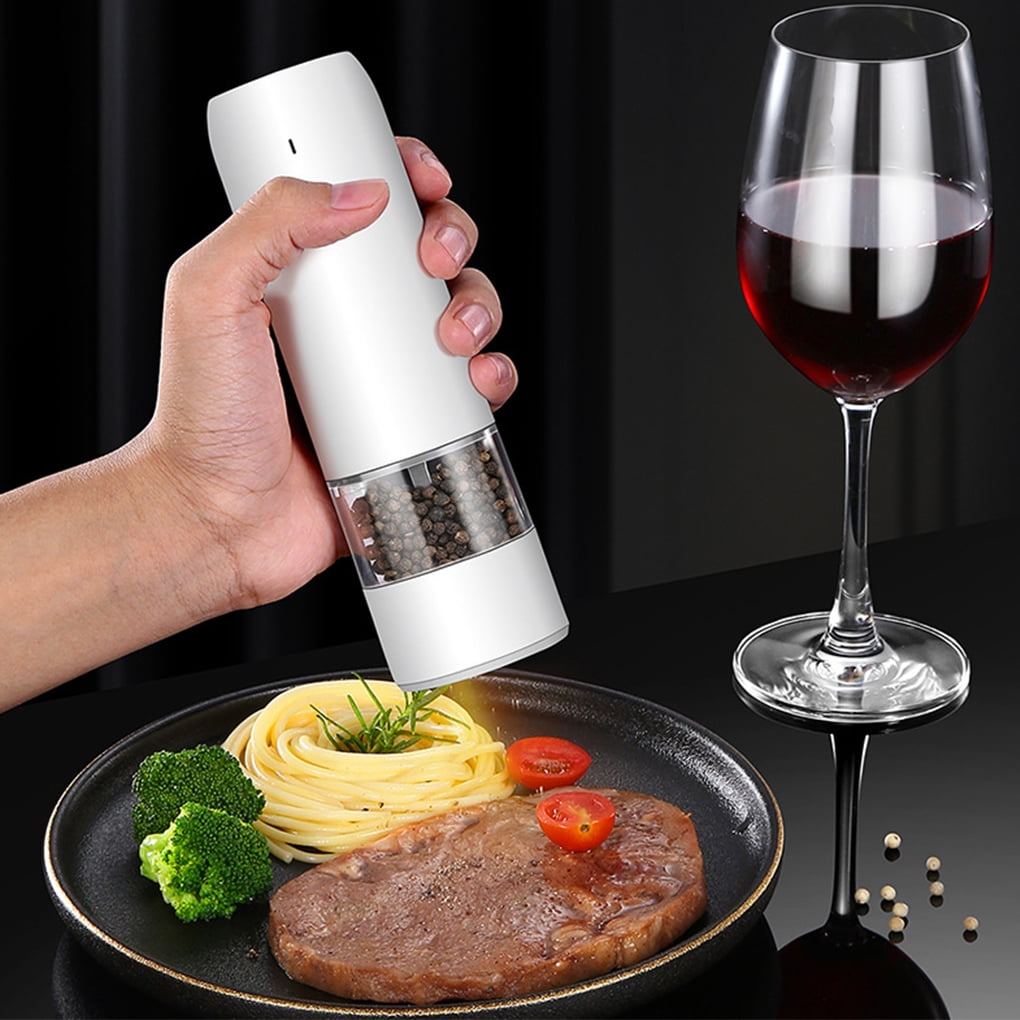 DIYOO Rechargeable Electric Salt and Pepper Grinder Battery Operated