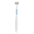 thumbnail image 1 of Cepillo de dientes de tres lados, cepillo de dientes de tres cabezas, limpieza eficiente, cepillo de dientes de cerdas suaves para adultos y niños, 1 of 5