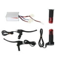 thumbnail image 3 of Electric Controller Throttle Grip,12V 250W Brushed Controller Electric Bike Controller Handle Kit Electric Bike Brushed Controller Kit Elevated Design, 3 of 14