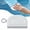 White, variant on 1Pc Small Squeegee for Shower Glass Door, 3 Inch Window Squeegee, Streak-Free Cleaning Tool for Mirror, Tile, Countertop, Kitchen, Car, Rv Bathroom Blue