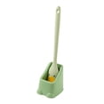 thumbnail image 4 of Escobilla de baño con soporte Sunnimix cepillo de limpieza ergonómico Verde, 4 of 8