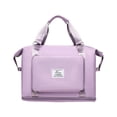 thumbnail image 2 of TUOBARR Travel Bags, One Shoulder/Two Shoulder Multifunctional Travel Bag Exp and able Gym Bags, Duffle Bags for Sports and Weekend Travel, Large Capacity Lightweight Overnight Bags Purple, 2 of 6