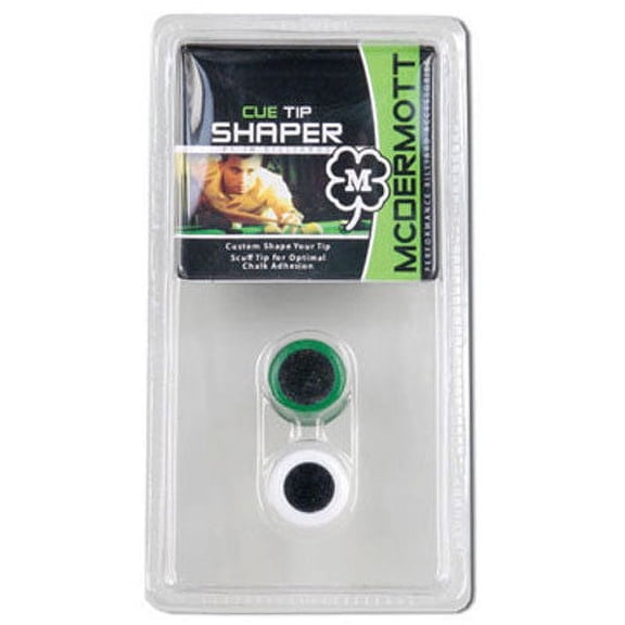 McDermott Cue Tip Shaper 2 Pack - Pool Stick Accessories - Tip Tool - Scuffer