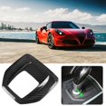 thumbnail image 1 of Gear  Panel Trim, Nonfading Wear Resistant Left Hand Drive Lightweight Carbon Fiber Gear  Panel Cover  For Car Modification, 1 of 8