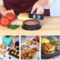 thumbnail image 2 of HAHDAXIA 3 in 1 Burger Press, Hamburger Press Patty Maker, 3 in 1 Stuffed Burger Press Patty Maker Rings Molds Kit, 3 in 1 Non-Stick Hamburger Press Patty Maker, with 100p Burger Paper, Diffe, 2 of 7
