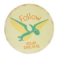 thumbnail image 1 of 15" Dinosaur 'Follow Your Dreams' Plaque, 1 of 1