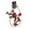 Red, variant on Christmas Lights Decoration Rattan Wreath Christmas Tree Pendant Window Props For Christmas Decorations