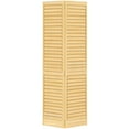 thumbnail image 2 of Plantation Louver Louver Solid Core Unfinished Wood Bi-fold Door, 2 of 9