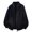 Black, variant on Men's Cable Knit Stand Collar Full Zip Sweater Jacket Solid Outerwear