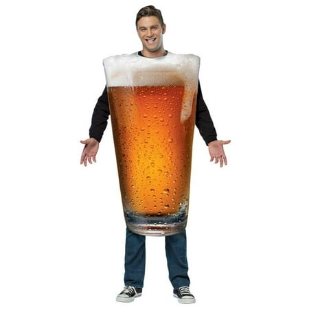 Morris Costumes GC6803 Get Real Beer Pint Adult Costume