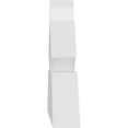 thumbnail image 3 of 60"W x 10"H x 2"D x 4"F, 4/12 Pitch, Richland Architectural Grade PVC Gable Bracket, 3 of 8