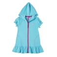 thumbnail image 3 of Beach Coverups for Girls Swimsuit Cover Up Cotton Terry Hood Swim Robe Swimwear, 3 of 3
