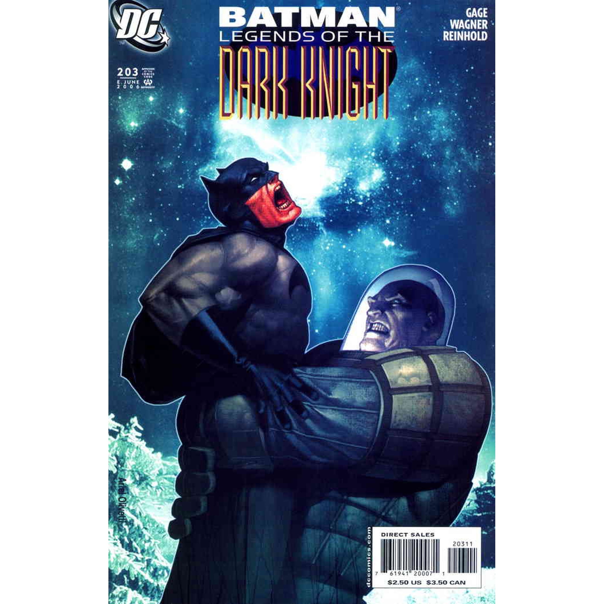 Batman: Legends of the Dark Knight #203 VF ; DC Comic Book