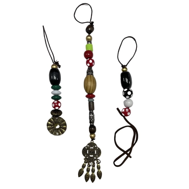 Perlas de pelo de pirata estilo Jack Sparrow para pelucas