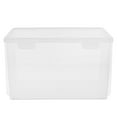 SHISUYAN Plastic Bread Box Loaf Keeper Container 2800ml Produce Saver